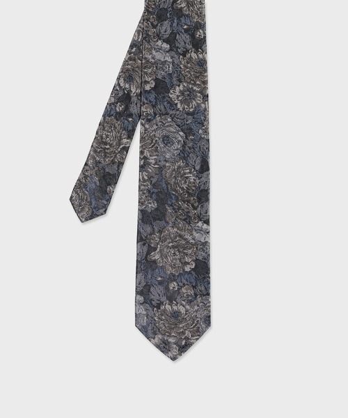Paul Smith(ポールスミス)の「フローラルジャカード タイ【160142 552MT】(ネクタイ・メンズ・ミント/グレイッシュブルー/ピンク・FREE)」の3枚目の写真