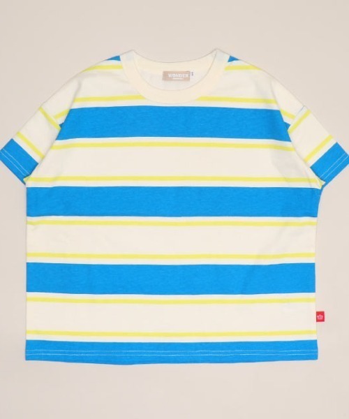BABYDOLL(ベビードール)の「【プチプラ】WEB限定 総柄Tシャツ 1355K(Tシャツ/カットソー・キッズ・マスタード/ブルー/オレンジ/ホワイト/ライトブルー/ブラック/オフホワイト/レッド・90cm/110cm/100cm/120cm/130cm/140cm)」の21枚目の写真