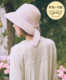 Maison de FLEUR（メゾンドフルール）の「パールリボンスリットハット（ハット）」