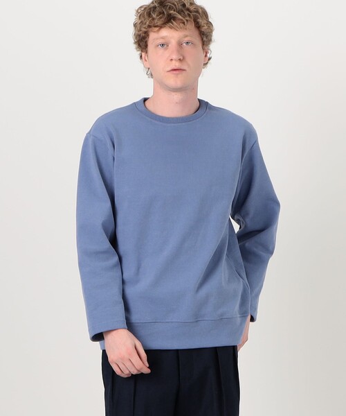 Barbarian（バーバリアン）の「【別注】BARBARIAN コットン ロングスリーブクルーネックカットソー（Tシャツ/カットソー・メンズ・ライトブルー/グレー/ブルー/ホワイト・S/M）」の15枚目の写真