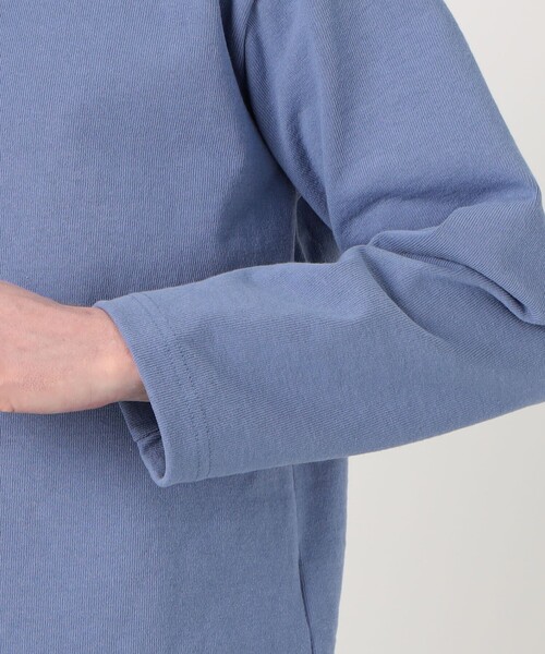 Barbarian（バーバリアン）の「【別注】BARBARIAN コットン ロングスリーブクルーネックカットソー（Tシャツ/カットソー・メンズ・ライトブルー/グレー/ブルー/ホワイト・S/M）」の11枚目の写真