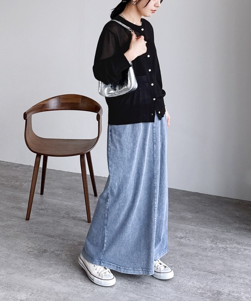 reca(レカ)の「【接触冷感/UVカット】麻タッチカーディガン(カーディガン/ボレロ・レディース・イエロー/バーガンディー/オフホワイト/ブラック・FREE)」の22枚目の写真