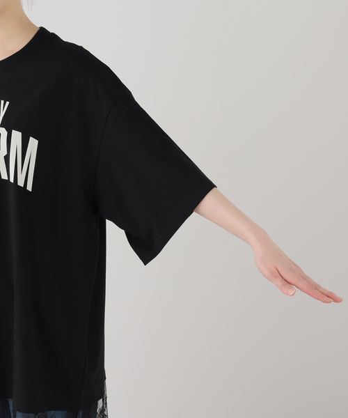 ARCHIVE STANCE(アーカイブスタンス)の「ARCHIVE STANCE/アーカイブスタンス レースTシャツ AS-010002(Tシャツ/カットソー・レディース・ホワイト/ブラック・FREE)」の13枚目の写真