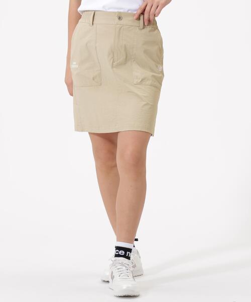 New Balance Golf(ニューバランスゴルフ)の「セミタイト ミディ丈スカート (WOMENS)(スカート・レディース・ホワイト/ベージュ系その他/ブラック・SMALL/LARGE/X-SMALL/MEDIUM)」の3枚目の写真