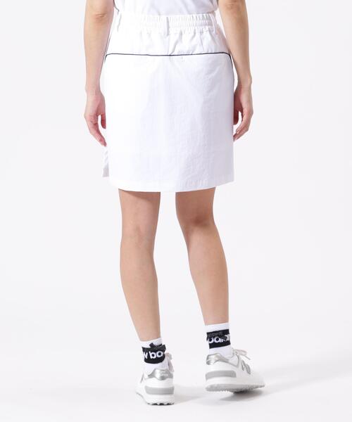 New Balance Golf(ニューバランスゴルフ)の「セミタイト ミディ丈スカート (WOMENS)(スカート・レディース・ホワイト/ベージュ系その他/ブラック・SMALL/LARGE/X-SMALL/MEDIUM)」の6枚目の写真