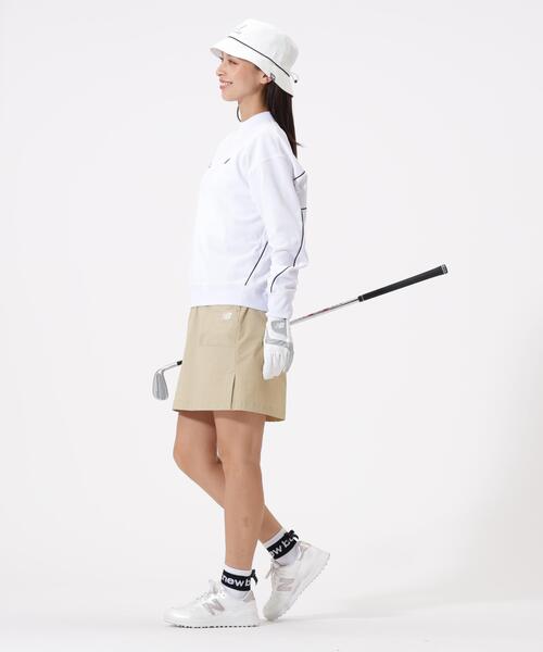 New Balance Golf(ニューバランスゴルフ)の「セミタイト ミディ丈スカート (WOMENS)(スカート・レディース・ホワイト/ベージュ系その他/ブラック・SMALL/LARGE/X-SMALL/MEDIUM)」の13枚目の写真