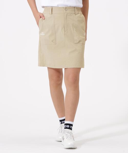 New Balance Golf(ニューバランスゴルフ)の「セミタイト ミディ丈スカート (WOMENS)(スカート・レディース・ホワイト/ベージュ系その他/ブラック・SMALL/LARGE/X-SMALL/MEDIUM)」の15枚目の写真