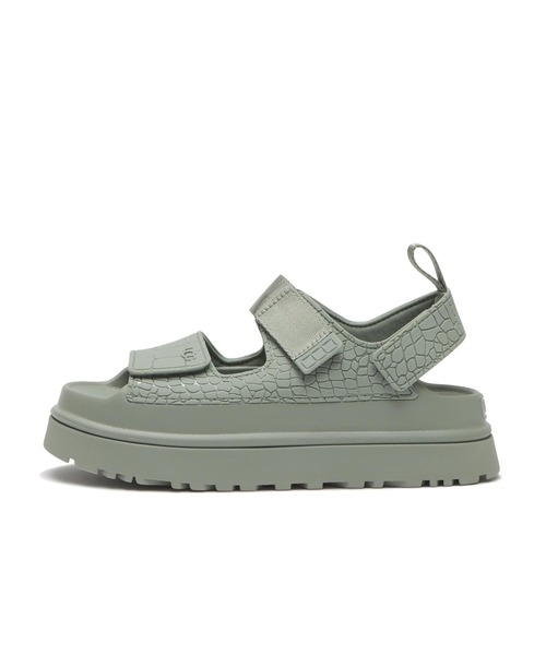 UGG（アグ）の「W GOLDENGLOW EMBOSSED　1175311-ART（サンダル・レディース・ブルー・5/6/7/8/9）」の7枚目の写真