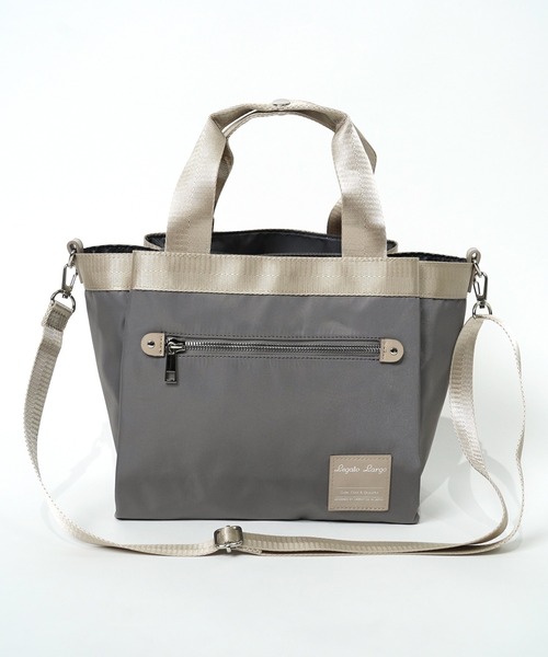 Legato Largo（レガートラルゴ）の「"02"≪Legato Largo≫ALL DAY/オールデイ 10ポケット バイカラー 2WAY ショルダーバッグ（バックパック/リュック・レディース・ブラック/グレー/サンドベージュ/ネイビー・ONE SIZE）」の22枚目の写真