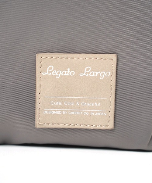 Legato Largo（レガートラルゴ）の「"02"≪Legato Largo≫ALL DAY/オールデイ 10ポケット バイカラー 2WAY ショルダーバッグ（バックパック/リュック・レディース・ブラック/グレー/サンドベージュ/ネイビー・ONE SIZE）」の19枚目の写真