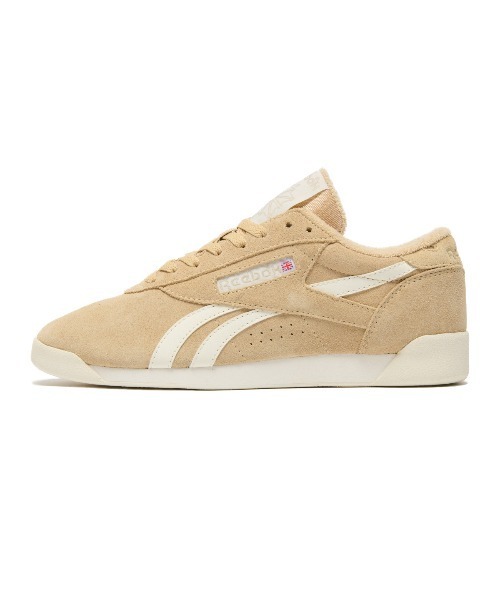 Reebok(リーボック)の「REEBOK F/S LO(リーボック フリースタイル ロー)(スニーカー・レディース・ベージュ・23cm/23.5cm/24cm/24.5cm/25cm)」の3枚目の写真