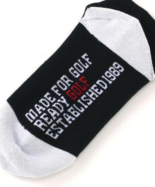 PEARLY GATES（パーリーゲイツ）の「エンブレムアンクルソックス (LADIES)（ソックス/靴下・メンズ・ホワイト/グリーン/ネイビー・FREE）」の7枚目の写真