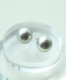 15mmコットンパールピアス