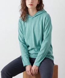 【T18】【Comfort Colors/コンフォートカラーズ】GARMENT DYED HOODED LONG SLEEVE TEE