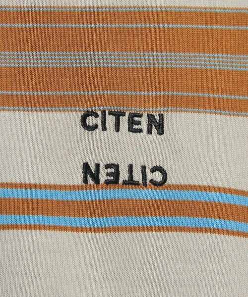 CITEN(シテン)の「<CITEN>スケートボーダーポロシャツ(ポロシャツ・メンズ・ブラウン/オレンジ・M/S/L)」の15枚目の写真