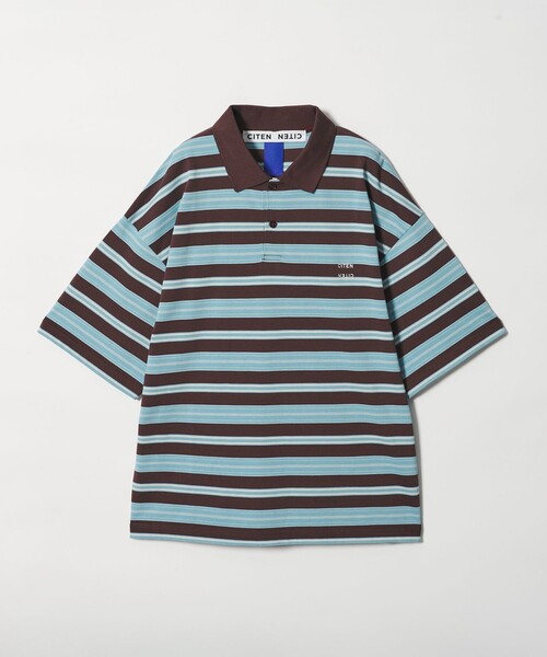 CITEN(シテン)の「<CITEN>スケートボーダーポロシャツ(ポロシャツ・メンズ・ブラウン/オレンジ・M/S/L)」の18枚目の写真
