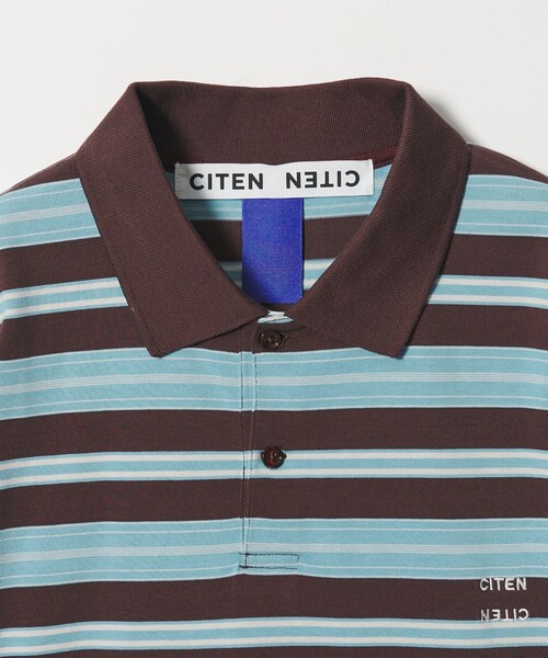 CITEN(シテン)の「<CITEN>スケートボーダーポロシャツ(ポロシャツ・メンズ・ブラウン/オレンジ・M/S/L)」の19枚目の写真