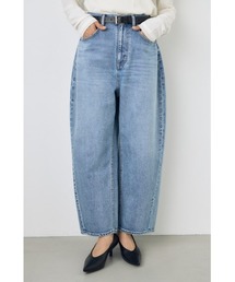 【サイズ,身長別画像あり】AZUL DENIM ワイドカーブデニム