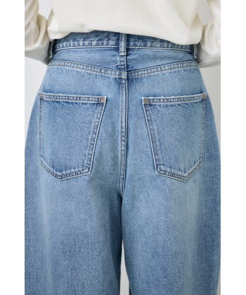 AZUL by moussy(アズールバイマウジー)の「【サイズ,身長別画像あり】AZUL DENIM ワイドカーブデニム(デニムパンツ・レディース・ブルー・24inch/25inch/26inch)」の8枚目の写真