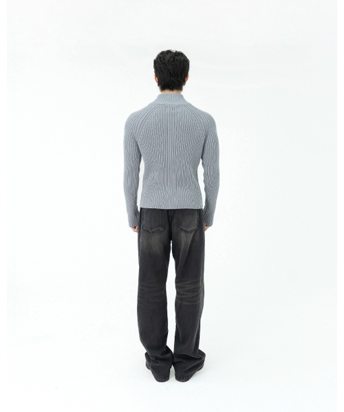 PHOS333(フォースサンサンサン)の「M Straight Fit Denim Pants/Black(デニムパンツ・メンズ・その他・MEDIUM/LARGE)」の3枚目の写真