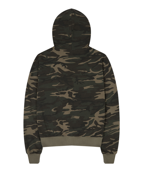LUVISTRUE(ラヴイズトゥルー)の「GT OVER FIT UNBALANCE HOOD ZIP UP(CAMO)(パーカー・レディース・その他・FREE)」の2枚目の写真