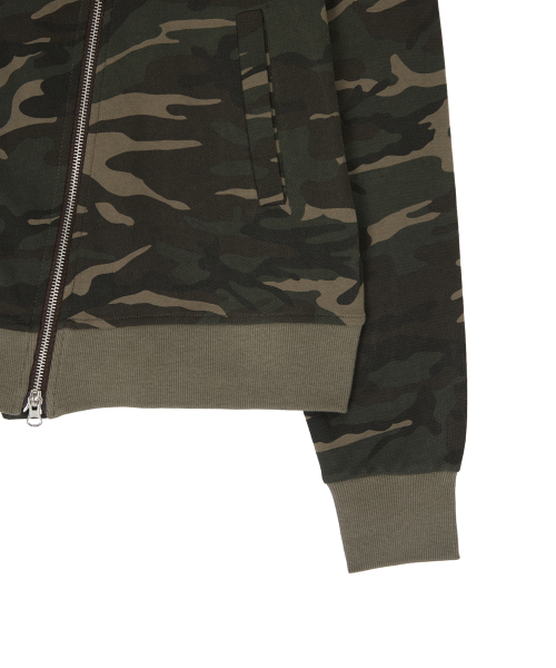 LUVISTRUE(ラヴイズトゥルー)の「GT OVER FIT UNBALANCE HOOD ZIP UP(CAMO)(パーカー・レディース・その他・FREE)」の5枚目の写真