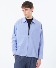 MACKINTOSH PHILOSOPHY（マッキントッシュ フィロソフィー）の「【WEEKENDER】 オーバーシャツハリントン ストライプ/ダンガリー（ブルゾン）」