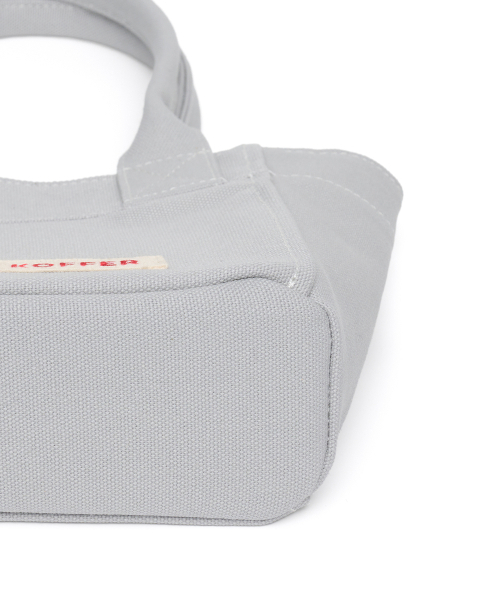DER KOFFER（デルコッファー）の「SHOPPER CANVAS MINI [CLOUD]（トートバッグ・レディース・グレー・FREE）」の3枚目の写真
