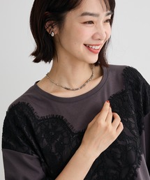 Green　Parks（グリーンパークス）の「フロントビーズチェーンネックレス（ネックレス）」