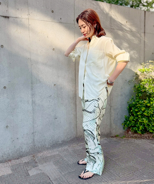 manipuri（マニプリ）の「manipuri マニプリ ロングパンツ 別注 ビットバルーン 161416001（その他パンツ・レディース・グレー・FREE）」の3枚目の写真