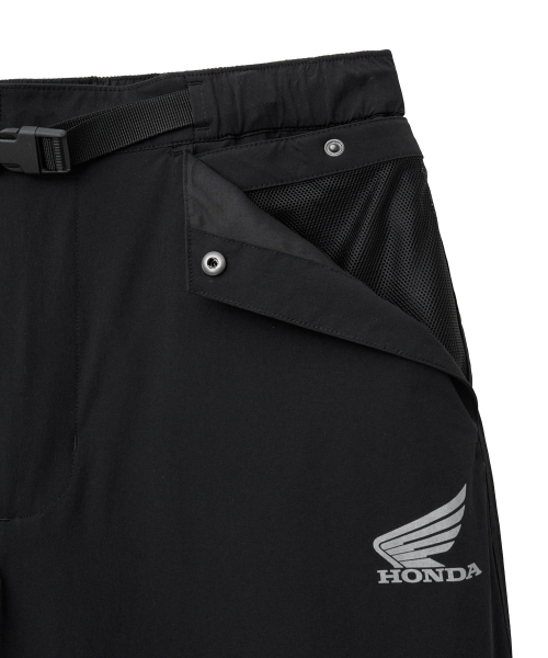 PHYPS MOTORCYCLE(フィップスモーターサイクル)の「H-Tech Light Weight Belt Banding Pants Black(スウェットパンツ・レディース・その他・SMALL/MEDIUM/LARGE/X-LARGE)」の4枚目の写真