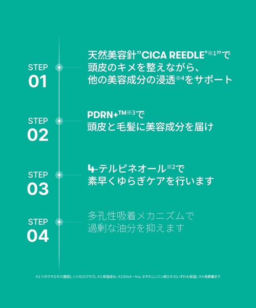 VT(ブイティー)の「VT PDRN+ リードルS ブラシヘアセラム(100ml)(その他ボディ・ヘアケア・レディース・その他・FREE)」の2枚目の写真