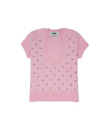 MSGM(�G���G�X�W�[�G��)�̃X�^�b�Y �V���[�g�X���[�u �j�b�g�g�b�v(�j�b�g/�Z�[�^�[)