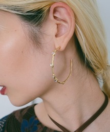 ブランド古着】SYKIA｜シキアのピアス（両耳用）（ゴールド/金色系 
