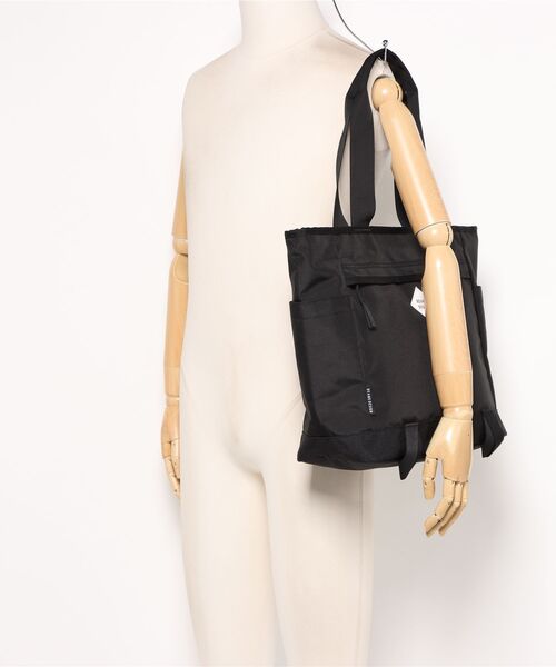 BEAMS DESIGN（ビームス デザイン）の「BEAMSDESIGN（ビームスデザイン）Slash トートバッグ（トートバッグ・メンズ・ブラック/カーキ/グリーン/ベージュ/パープル・FREE）」の6枚目の写真