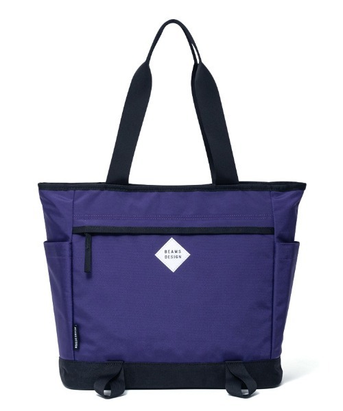 BEAMS DESIGN（ビームス デザイン）の「BEAMSDESIGN（ビームスデザイン）Slash トートバッグ（トートバッグ・メンズ・ブラック/カーキ/グリーン/ベージュ/パープル・FREE）」の5枚目の写真