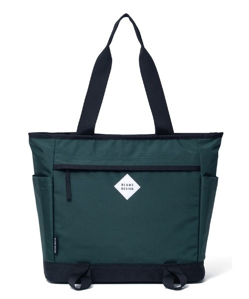 BEAMS DESIGN（ビームス デザイン）の「BEAMSDESIGN（ビームスデザイン）Slash トートバッグ（トートバッグ・メンズ・ブラック/カーキ/グリーン/ベージュ/パープル・FREE）」の4枚目の写真