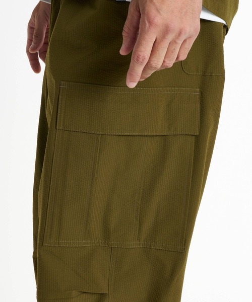 REEF（リーフ）の「REEF メンズ SUCKER UTILITY JAM PANTS  【2026年夏モデル】/リーフストレッチカーゴパンツ（カーゴパンツ・メンズ・オリーブ/ブラック・MEDIUM/LARGE/X-LARGE/SMALL）」の11枚目の写真