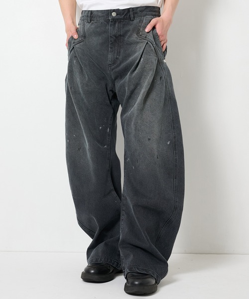 CONZ(コンズ)の「dark wash curve denim deep blue(デニムパンツ・メンズ・インディゴブルー・3/2/1/4)」の15枚目の写真