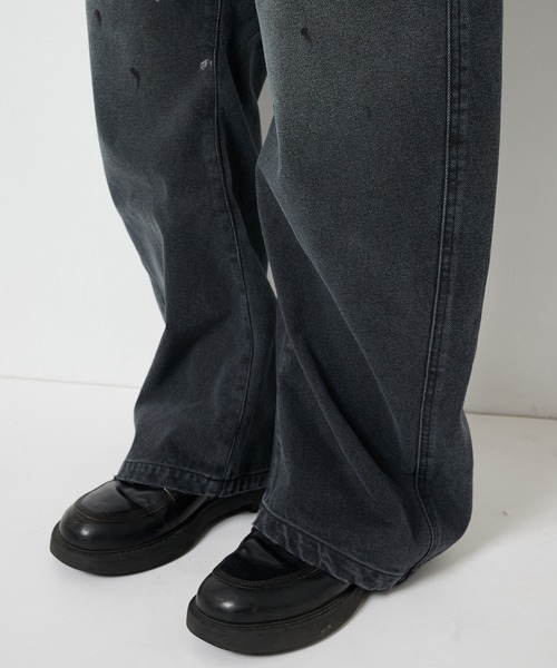 CONZ(コンズ)の「dark wash curve denim deep blue(デニムパンツ・メンズ・インディゴブルー・3/2/1/4)」の2枚目の写真