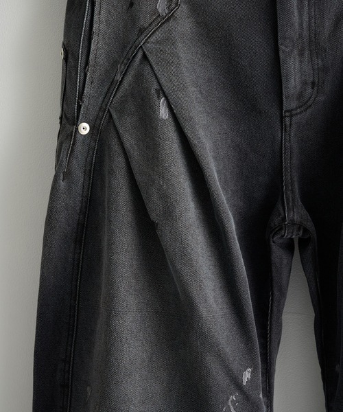 CONZ(コンズ)の「dark wash curve denim deep blue(デニムパンツ・メンズ・インディゴブルー・3/2/1/4)」の8枚目の写真