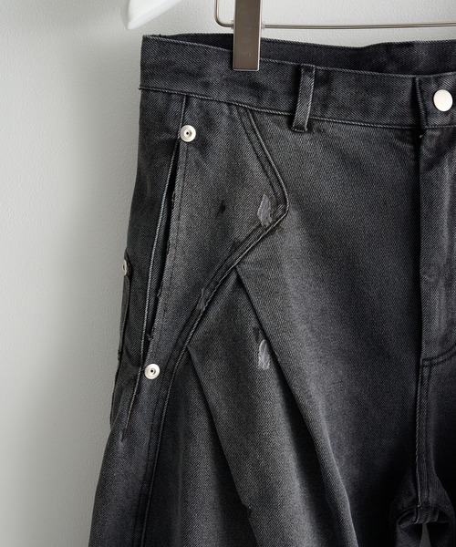 CONZ(コンズ)の「dark wash curve denim deep blue(デニムパンツ・メンズ・インディゴブルー・3/2/1/4)」の9枚目の写真