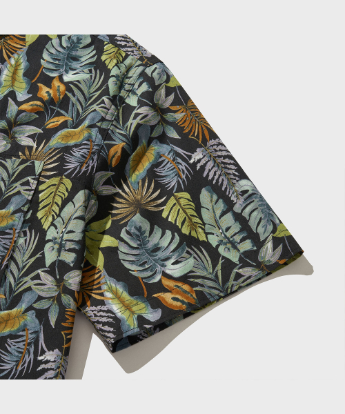 VDR（ブイディアール）の「BUTTON-UP HAWAIIAN SHIRT [Black]（シャツ/ブラウス・メンズ・その他・MEDIUM/LARGE/X-LARGE）」の4枚目の写真