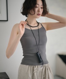 2way rib camisole /2wayリブキャミソール