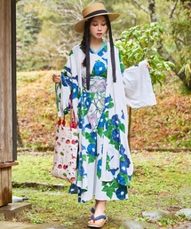 【倭物やカヤ】容花(かおばな)着物風UV羽織