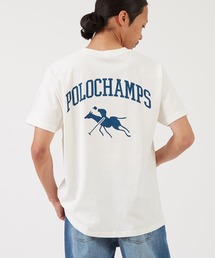 【POLOCHAMPS】 ロゴ 半袖Tシャツ