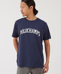 【POLOCHAMPS】 ロゴ 半袖Tシャツ