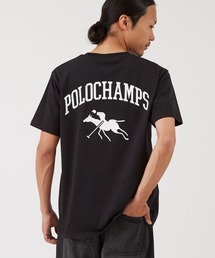 【POLOCHAMPS】 ロゴ 半袖Tシャツ