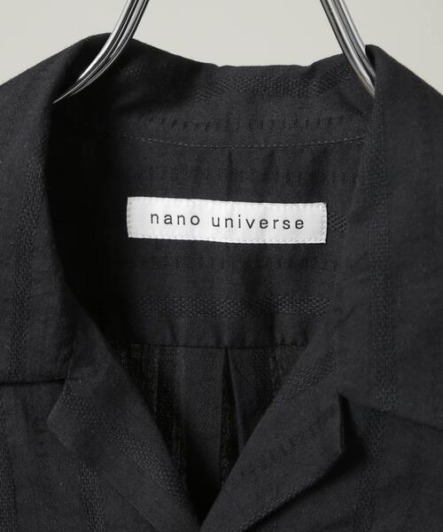 NANO universe(ナノユニバース)の「ジャガードストライプシャツ(シャツ/ブラウス・メンズ・ブラック/イエロー/レッド系その他2・L/M)」の14枚目の写真