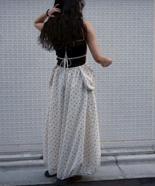 BLOOMING CHARM（ブルーミングチャーム）の「Flower Side Pocket Cami Dress（ワンピース・レディース・オフホワイト・FREE）」の20枚目の写真